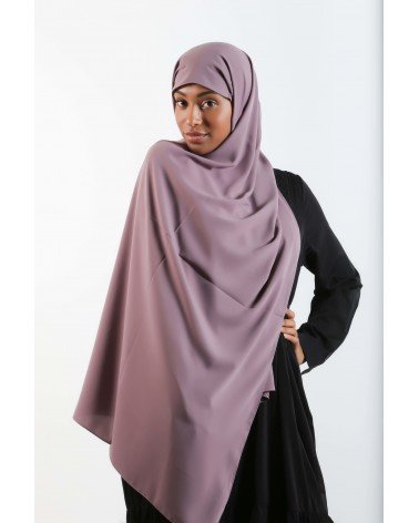 hijab soie de Médine- Mauve...