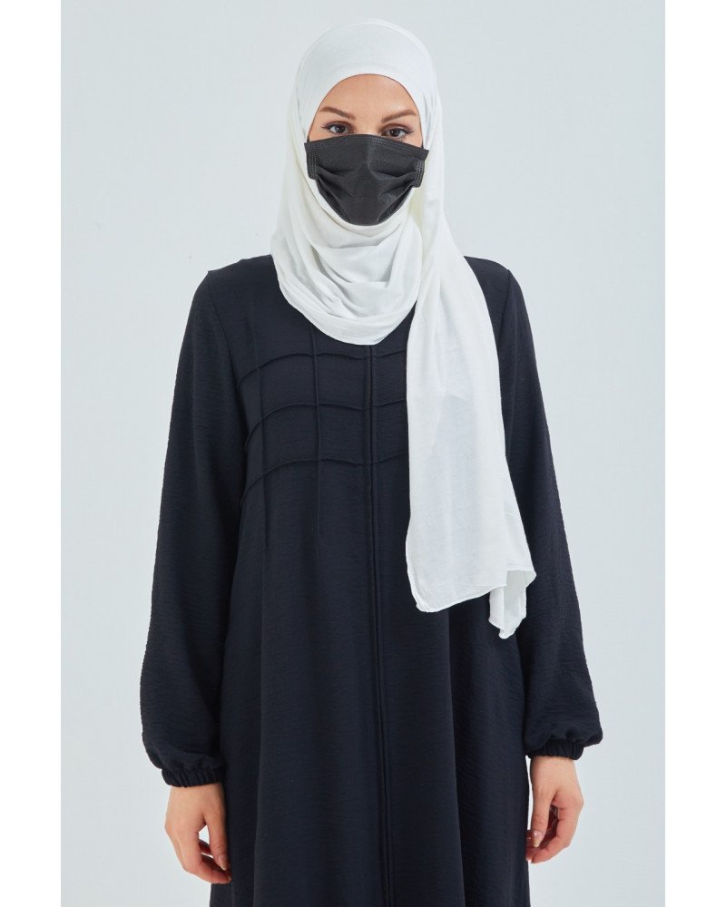 Hijab à enfiler entièrement en...