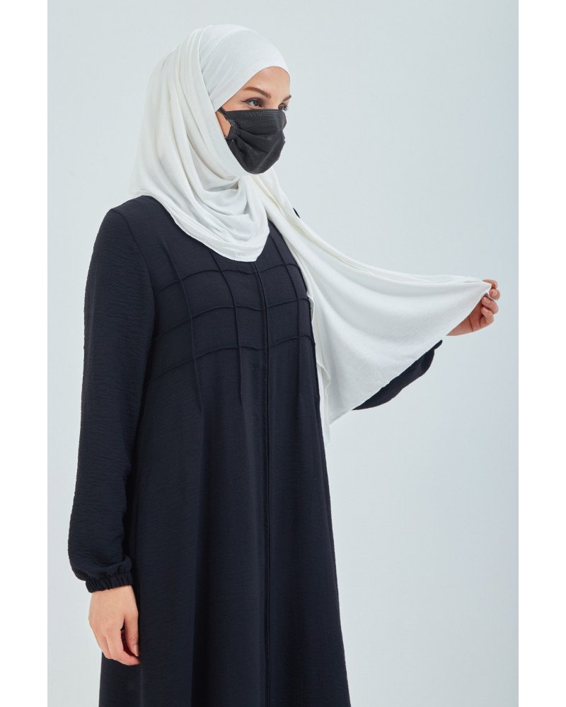 Instant Jersey Hijab -white