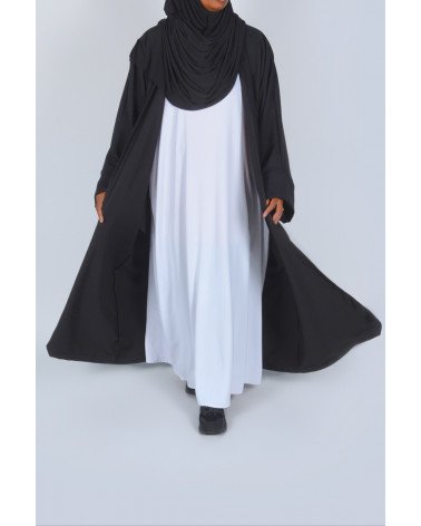 Kimono coat-Black 2