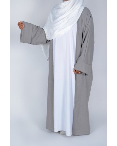 kimono manteau- Gris 2