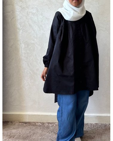 chemise inayah-Noir