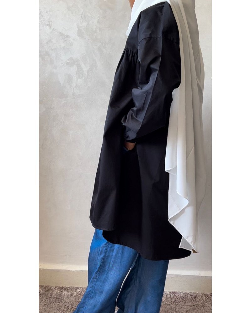 chemise inayah-Noir