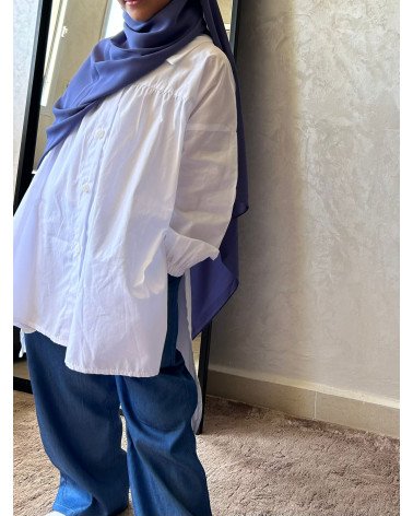 chemise inayah-Blanc