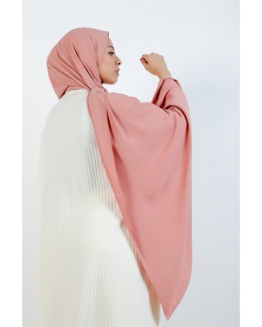 hijab soie de medine-Rose...